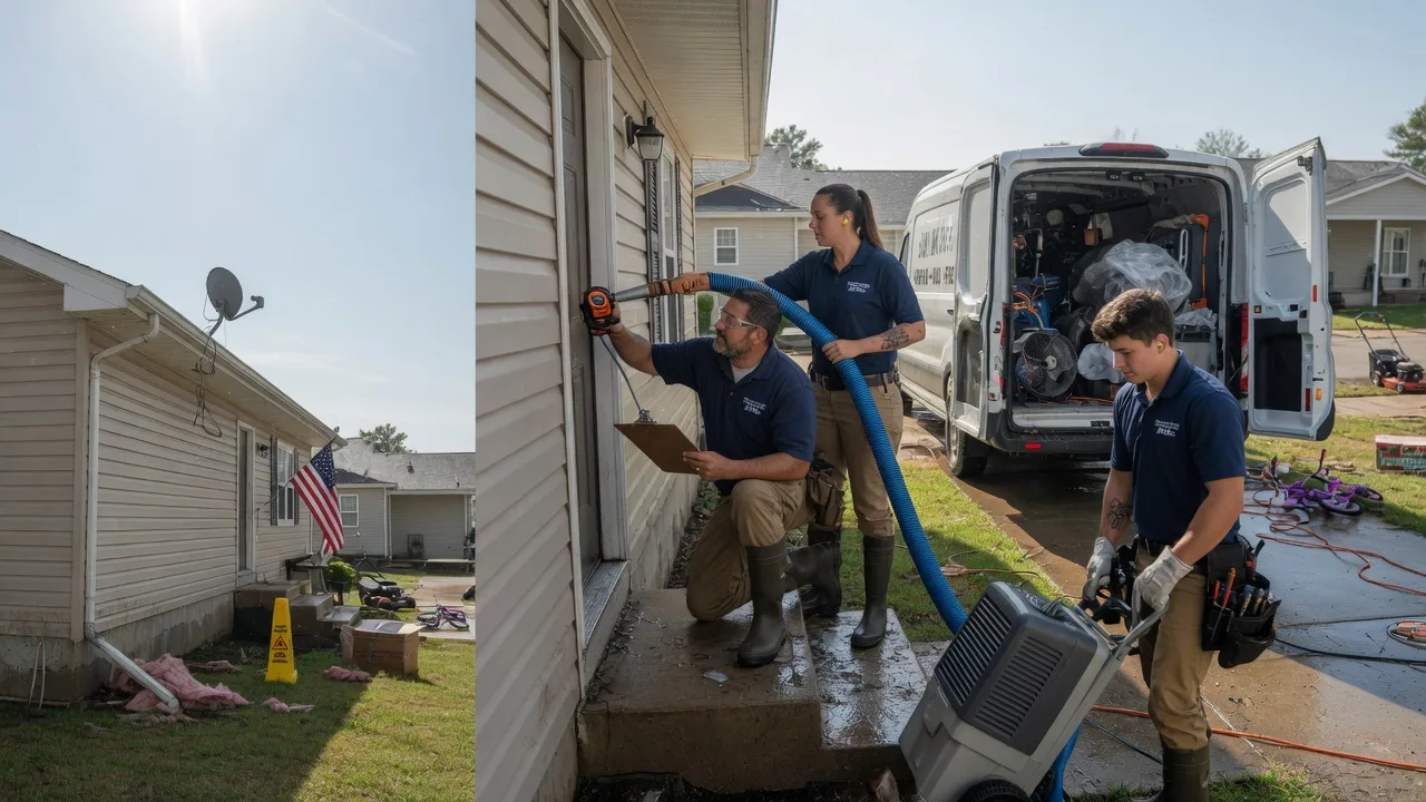 Ceiling Water Damage Restoration in Pleasant Dale, NE near me